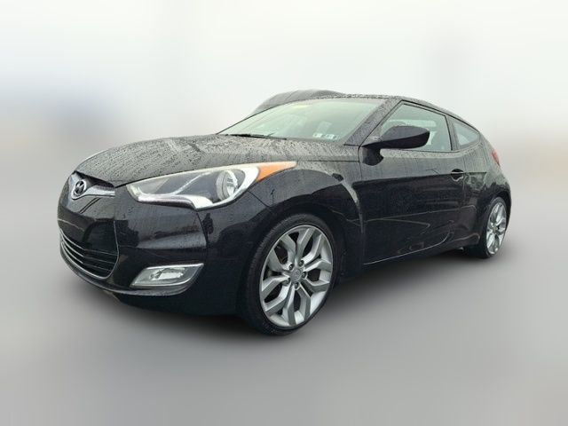 2013 Hyundai Veloster Black Interior