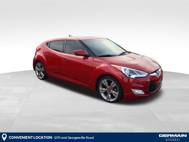 2013 Hyundai Veloster Black Interior