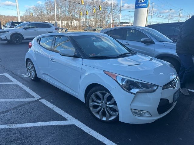 2013 Hyundai Veloster Black Interior