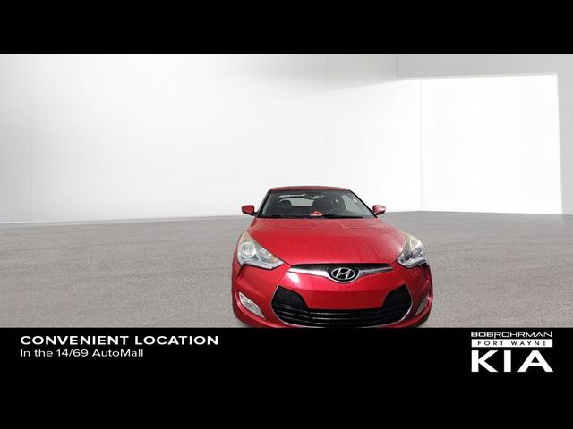 2013 Hyundai Veloster Black Interior