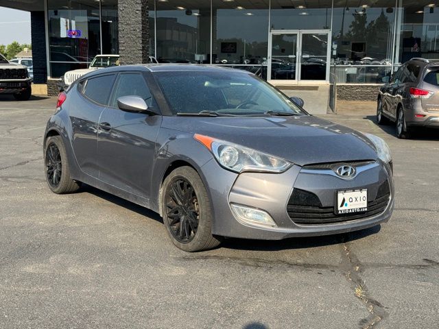 2013 Hyundai Veloster Black Interior