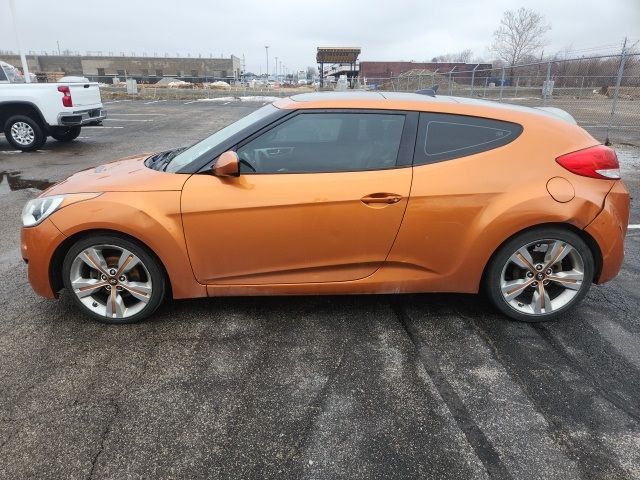 2013 Hyundai Veloster Black Interior