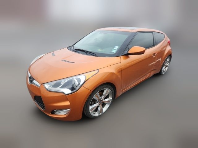 2013 Hyundai Veloster Black Interior