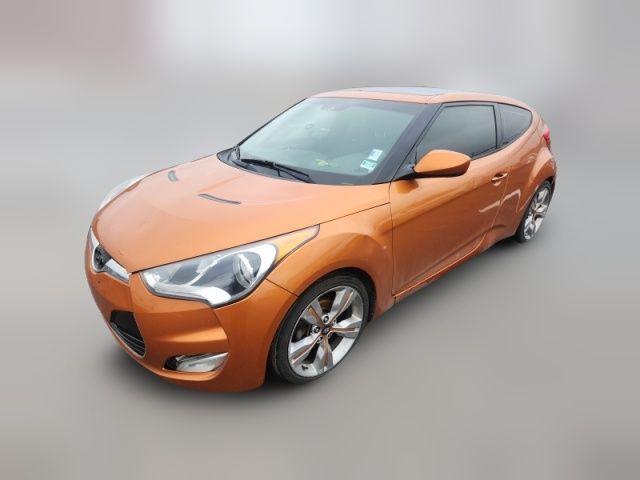 2013 Hyundai Veloster Black Interior