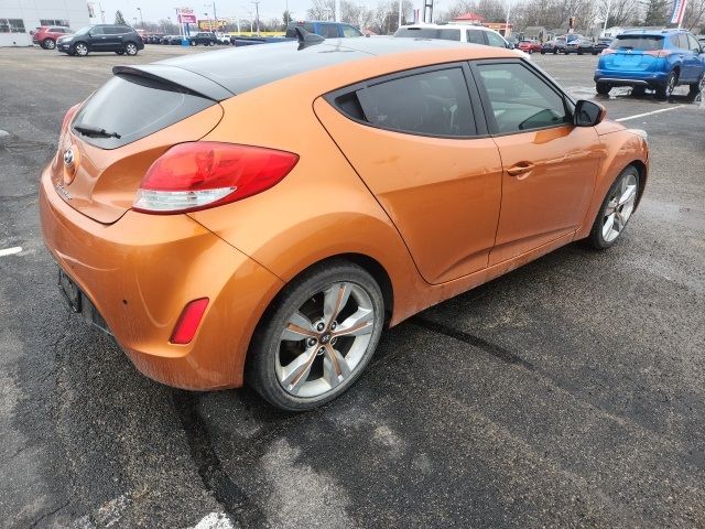 2013 Hyundai Veloster Black Interior