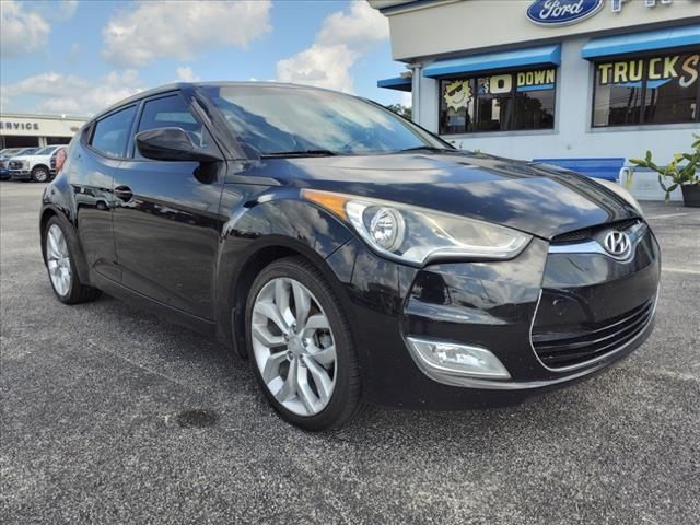 2013 Hyundai Veloster Gray Interior