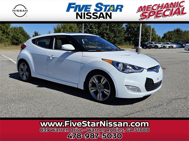 2013 Hyundai Veloster Gray Interior