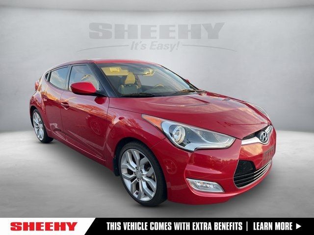 2013 Hyundai Veloster Gray Interior