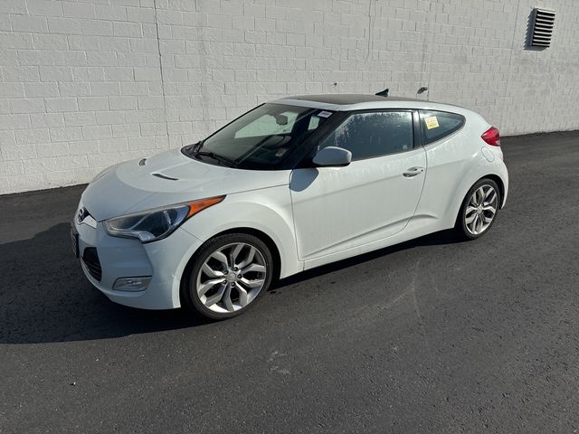 2013 Hyundai Veloster Black Interior