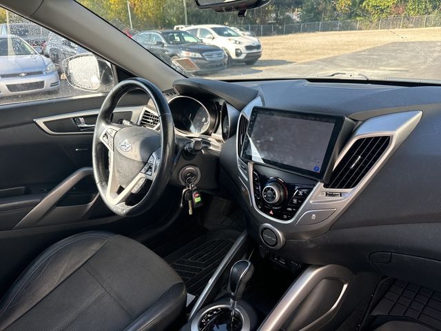 2013 Hyundai Veloster Black Interior