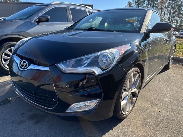 2013 Hyundai Veloster Black Interior