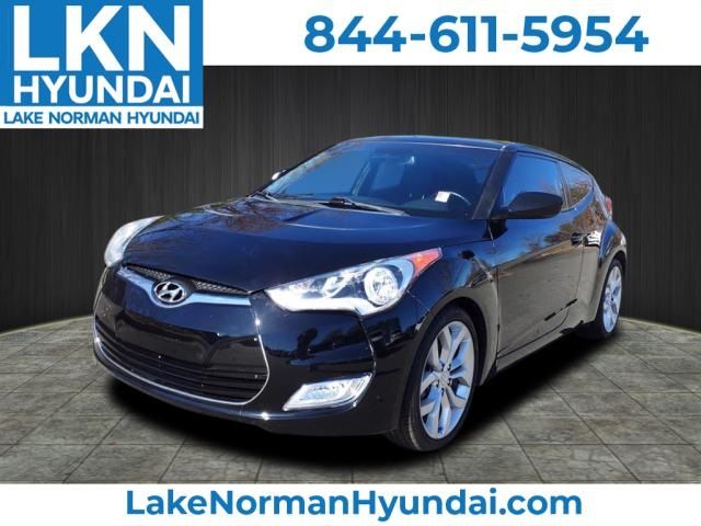 2013 Hyundai Veloster Black Interior