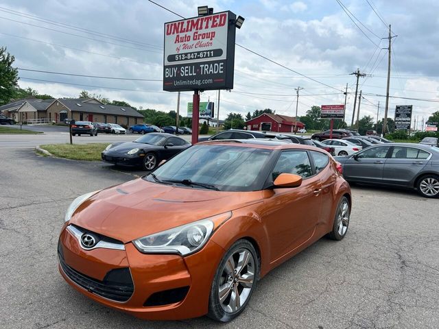 2013 Hyundai Veloster Black Interior