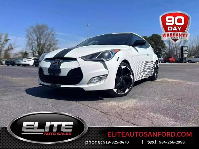 2013 Hyundai Veloster Black Interior