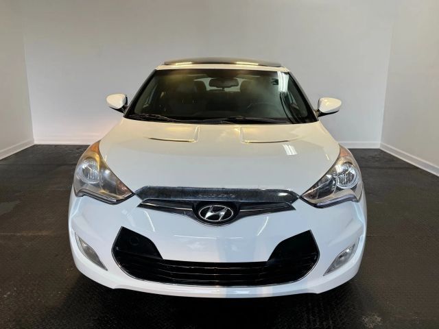 2013 Hyundai Veloster Black Interior