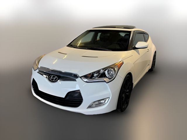 2013 Hyundai Veloster Black Interior