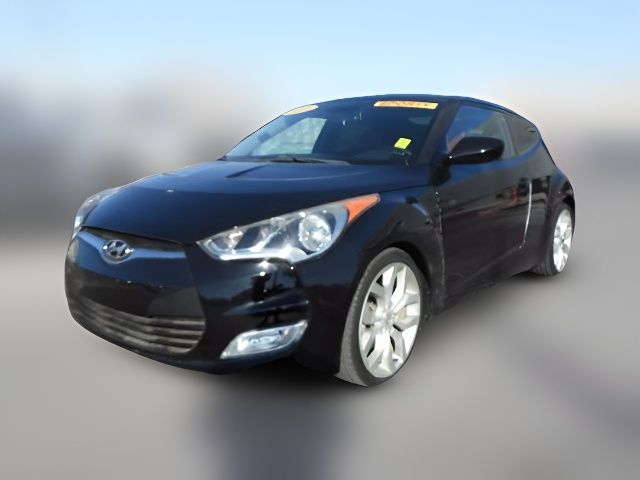 2013 Hyundai Veloster Red Interior