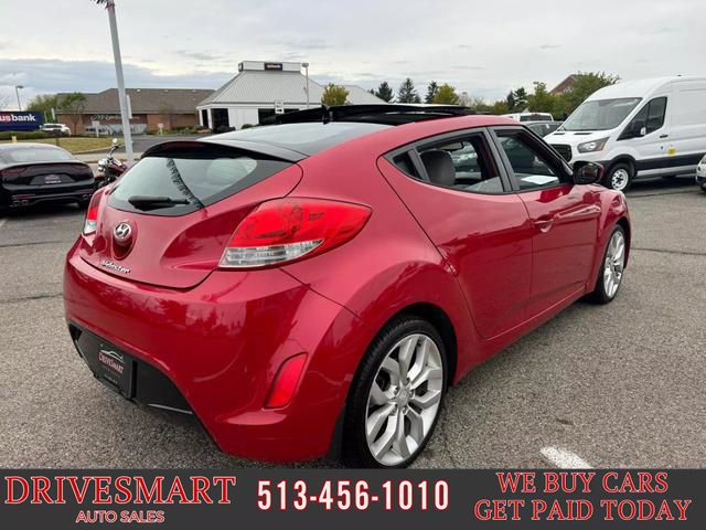 2013 Hyundai Veloster Gray Interior