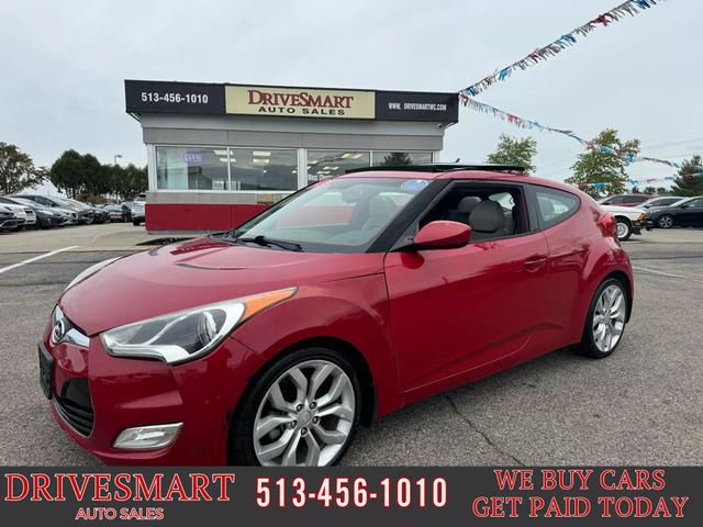 2013 Hyundai Veloster Gray Interior
