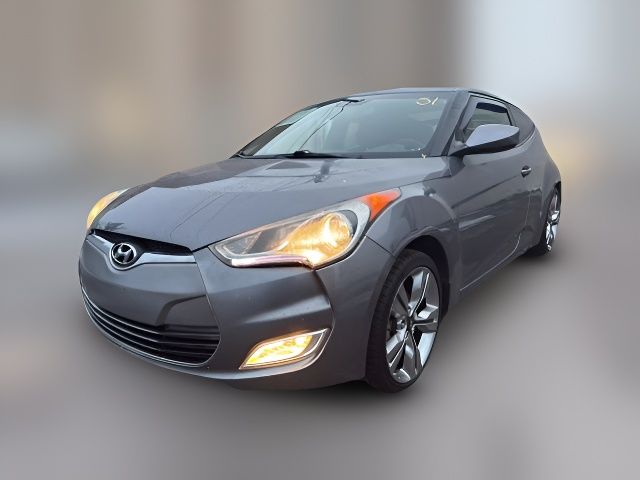 2013 Hyundai Veloster Black Interior