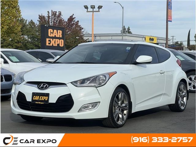 2013 Hyundai Veloster Black Interior