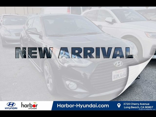 2013 Hyundai Veloster Turbo Black Interior