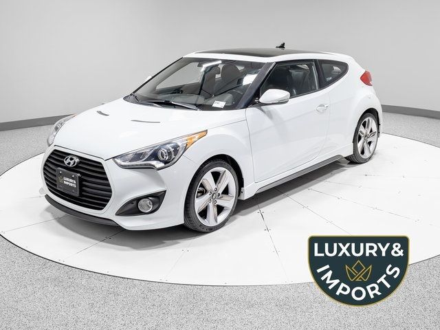 2013 Hyundai Veloster Turbo Black Interior