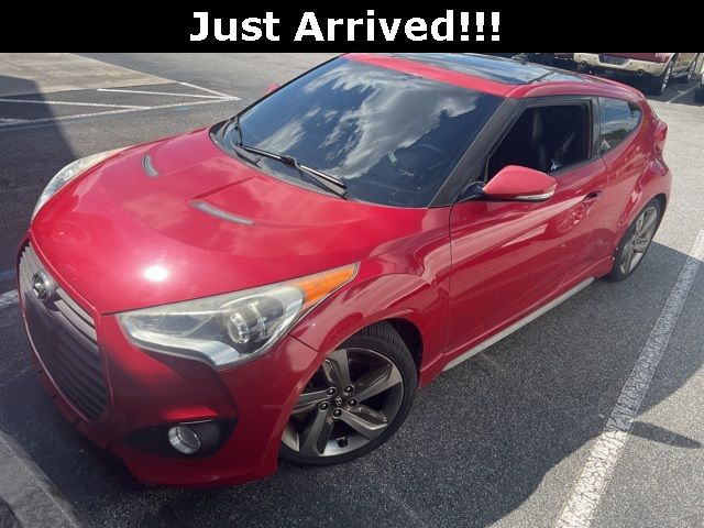 2013 Hyundai Veloster Turbo Black Interior