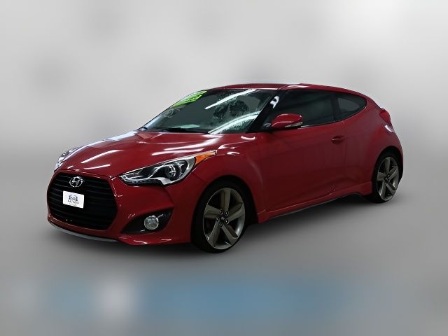 2013 Hyundai Veloster Turbo Black Interior