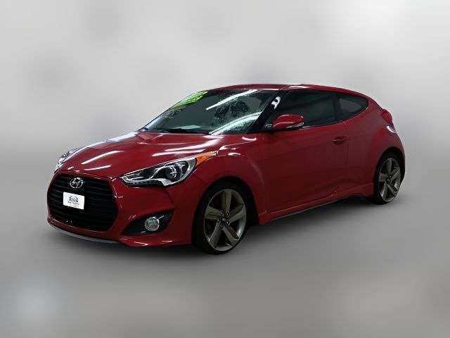 2013 Hyundai Veloster Turbo Black Interior