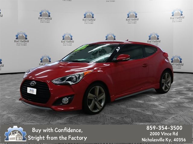 2013 Hyundai Veloster Turbo Black Interior