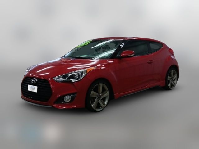 2013 Hyundai Veloster Turbo Black Interior