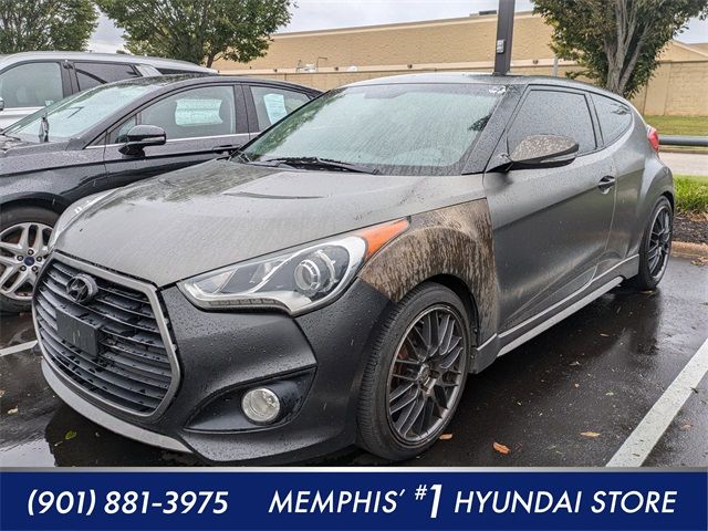 2013 Hyundai Veloster Turbo Black Interior