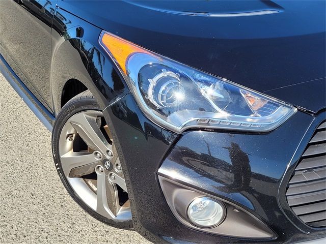 2013 Hyundai Veloster Turbo Black Interior