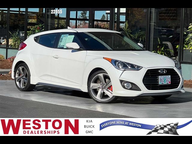 2013 Hyundai Veloster Turbo Black Interior