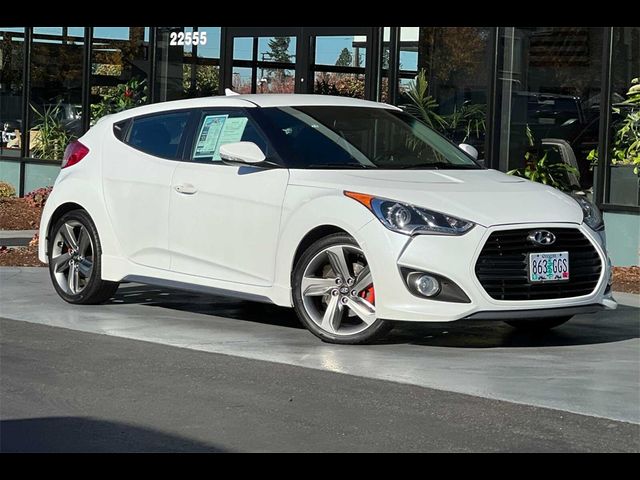 2013 Hyundai Veloster Turbo Black Interior