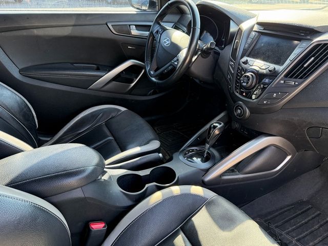 2013 Hyundai Veloster Turbo Black Interior