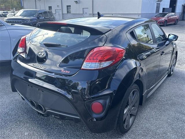 2013 Hyundai Veloster Turbo Black Interior