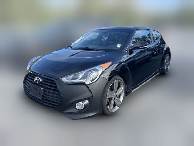 2013 Hyundai Veloster Turbo Black Interior