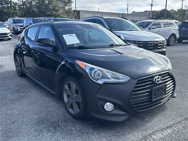 2013 Hyundai Veloster Turbo Black Interior