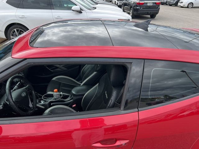 2013 Hyundai Veloster Turbo Black Interior