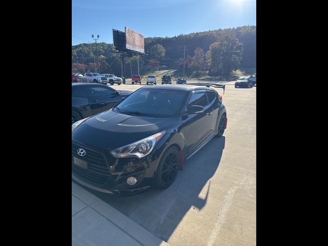 2013 Hyundai Veloster Turbo Black Interior