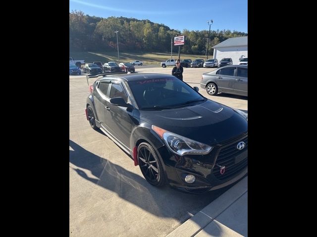 2013 Hyundai Veloster Turbo Black Interior