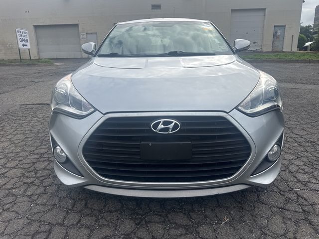2013 Hyundai Veloster Turbo Blue Interior