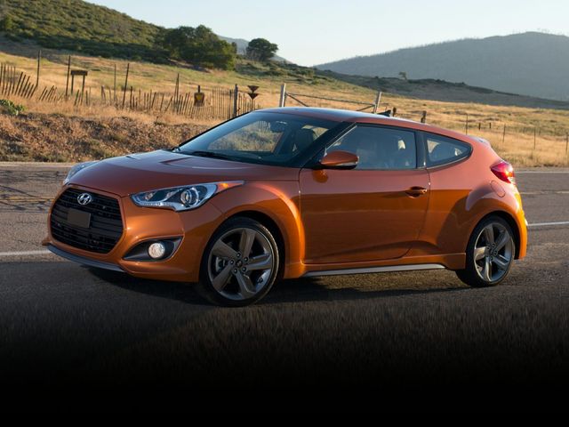 2013 Hyundai Veloster Turbo Black Interior