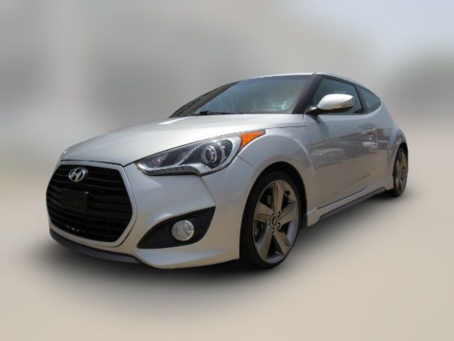 2013 Hyundai Veloster Turbo Blue Interior