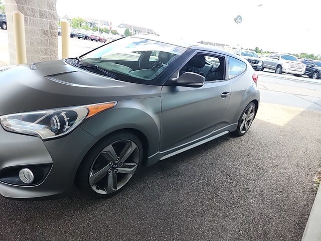 2013 Hyundai Veloster Turbo Black Interior