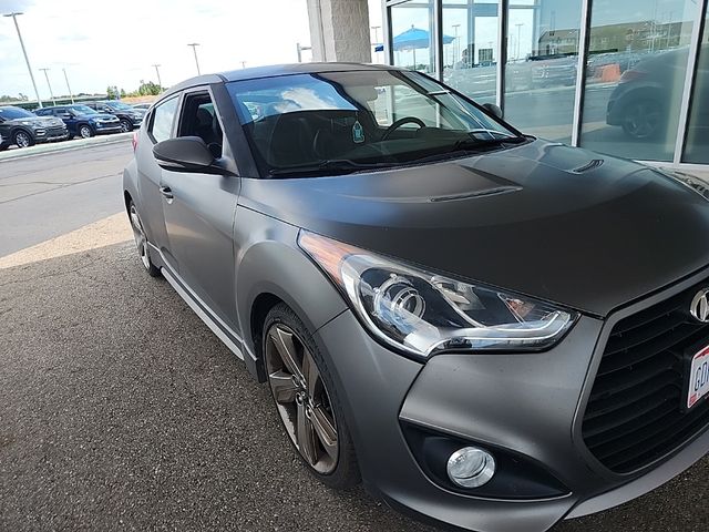 2013 Hyundai Veloster Turbo Black Interior