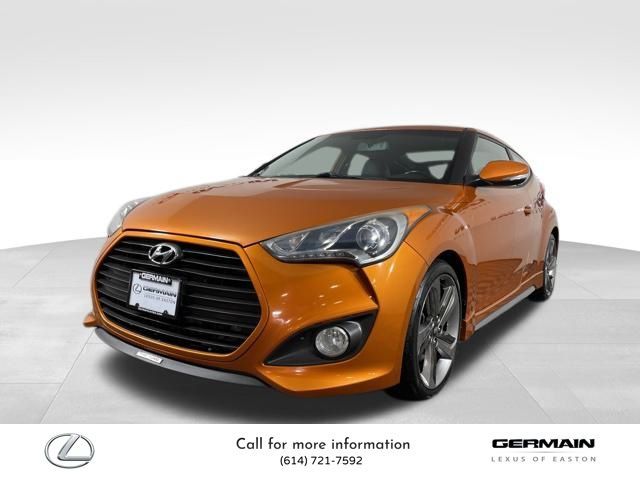 2013 Hyundai Veloster Turbo Black Interior