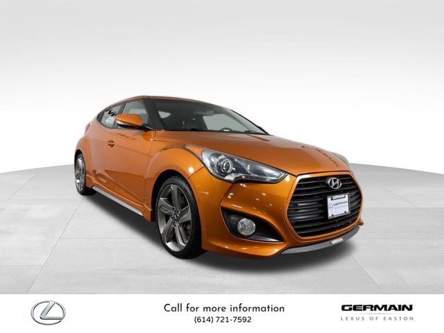 2013 Hyundai Veloster Turbo Black Interior